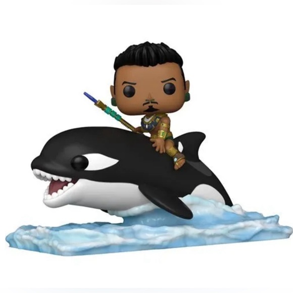 NWT - Funko Pop! Rides Wakanda Forever #116 Namor with Orca - Picture 2 of 6